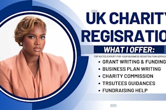 setup UK cio charity with UK charity commission, fundraising, uk grants, uk ltd