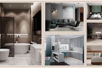 create photorealistic 3d interior rendering in 3ds max