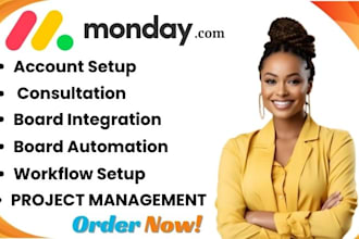 setup board automation integration monday com notion clickup asana monday crm