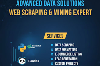 scrape website data into a clean excel or CSV