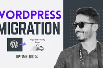 backup and migrate or transfer your wordpress site to new hosting super fast
