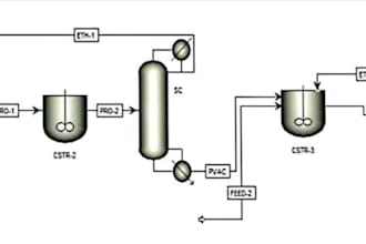 perform chemical process simulation using aspen plus