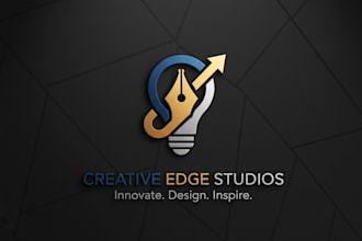 create minimalist, elegant logo design for your brand