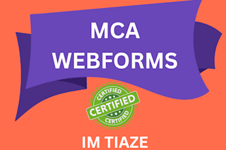 generate mca webform leads for you