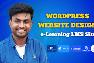setup wordpress lms membership site with content dripping payment