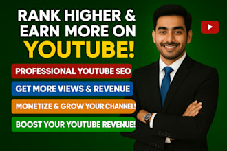 improve youtube SEO and monetization to grow your channel