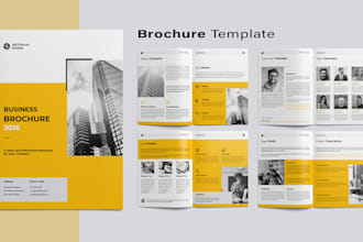 design a professional business brochure
