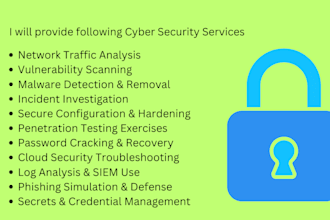 provide you cyber security services