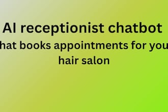 create an ai chatbot that captures missed bookings for your hair salon