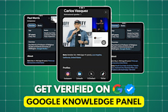 build a perfect google knowledge panel or knowledge graph