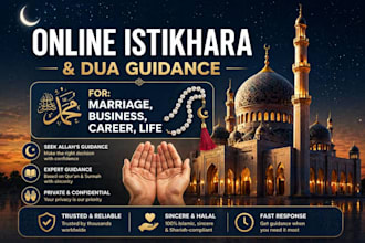 perform online istikhara and islamic guidance for decision