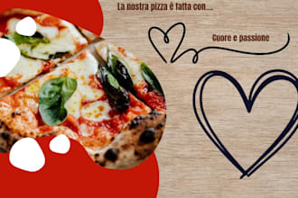 trasformo la tua pizza in un brand virale sui social