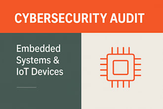 perform a professional cybersecurity audit for your embedded or iot system