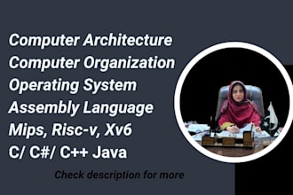 help in computer architecture, organization, operating system and microprocessor