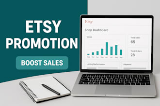 etsy SEO etsy promotion etsy listing optimization boost etsy shop traffic sales