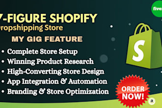 do 7 figure shopify dropshipping store, clone shopify website, shopify redesign