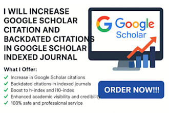 increase google scholar citation and  backdated citations in gs index journal