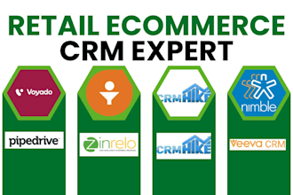 setup retail crm katanacrm veeva freshsales nimble pipedrive zinrelo voyado hike