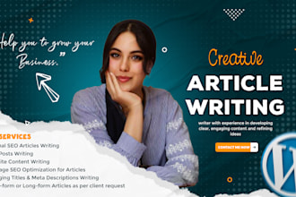 generate high quality SEO articles in arabic english french