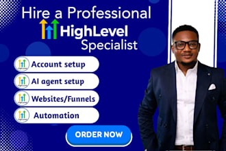 gohighlevel landing page gohighlevel website expert go high level expert n8n