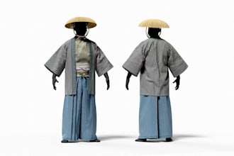 create 3d garment render 3d fashion design metahuman clothing