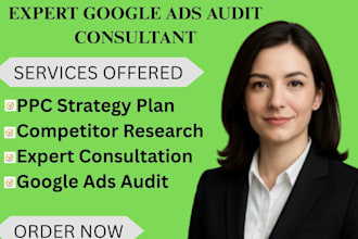 be your google ads consultant and provide a winning PPC strategy