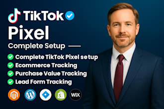 setup tiktok pixel tiktok conversion tracking and tiktok event api