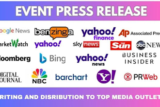 do press release distribution, write a press release, submit a press release