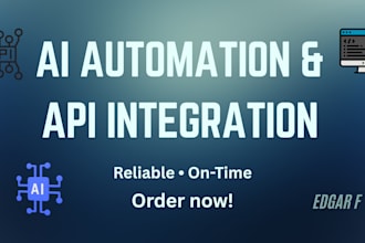 python ai automation and API integration