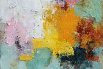 draw abstract painting art or color abstract art