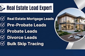 provide targeted probate, pre foreclosure, and divorce leads