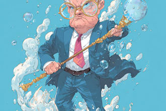 create digital political cartoon for political cartoon