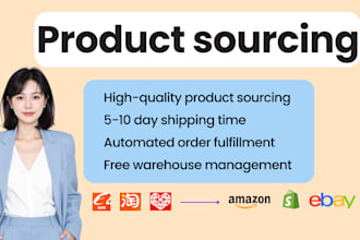 be your china sourcing, shipping agent ,fast delivery