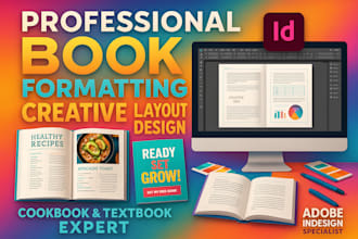 indesign book formatting layout design cookbook design recipes book textbook