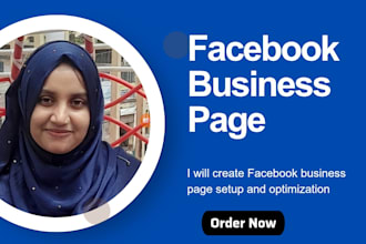 create facebook business page setup and optimization