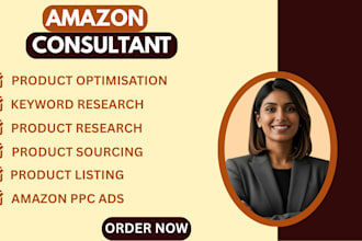 be your amazon fba ads VA, amazon ppc campaign consultant, virtual assistance