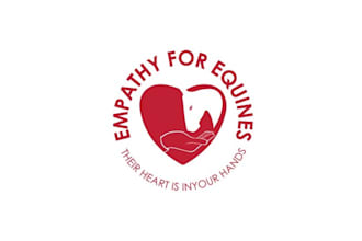 design super wonderful empathy logo for horses