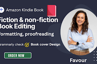 edit, format, proofread fiction ebook, nonfiction ebook editing