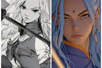 do an anime or comic character