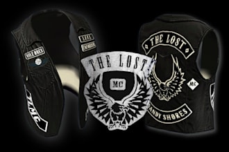 fivem kuttes custom fivem clothing kuttes mc mc vest biker clothing kuttes