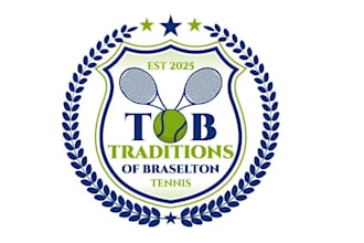 create a professional tennis club logo design with ai file