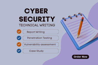 do cybersecurity reports, policy and urgent papers
