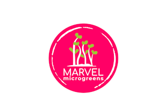 make wonderful aesthetics logo for indoor micro greens farm