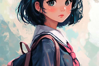do an anime or comic character
