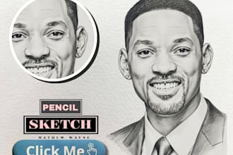 create realistic hand drawn portraits in pencil, acrylic and colour pencil art