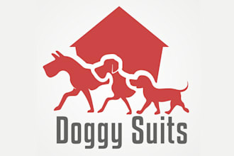 design sustainability dog house builders logo