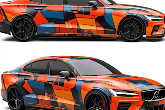 design vehicle wrap and truck decals
