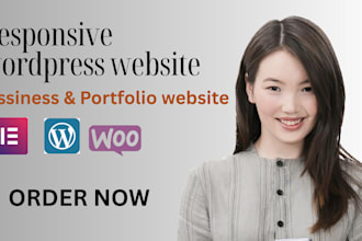 design business website,portfolio website and educational blog