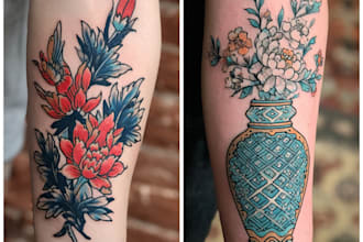 design a traditional tattoo for you