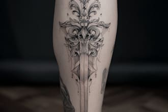 create a unique and custom tattoo design